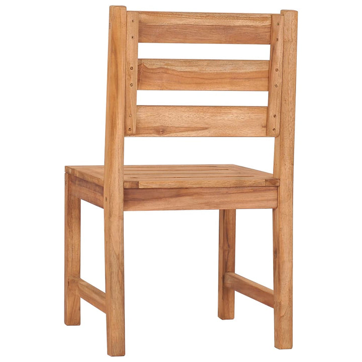 havestole 8 stk. massivt teaktræ