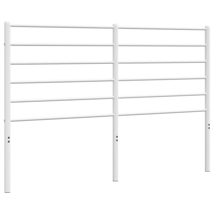 udskiftningsgavl 150 cm metal hvid