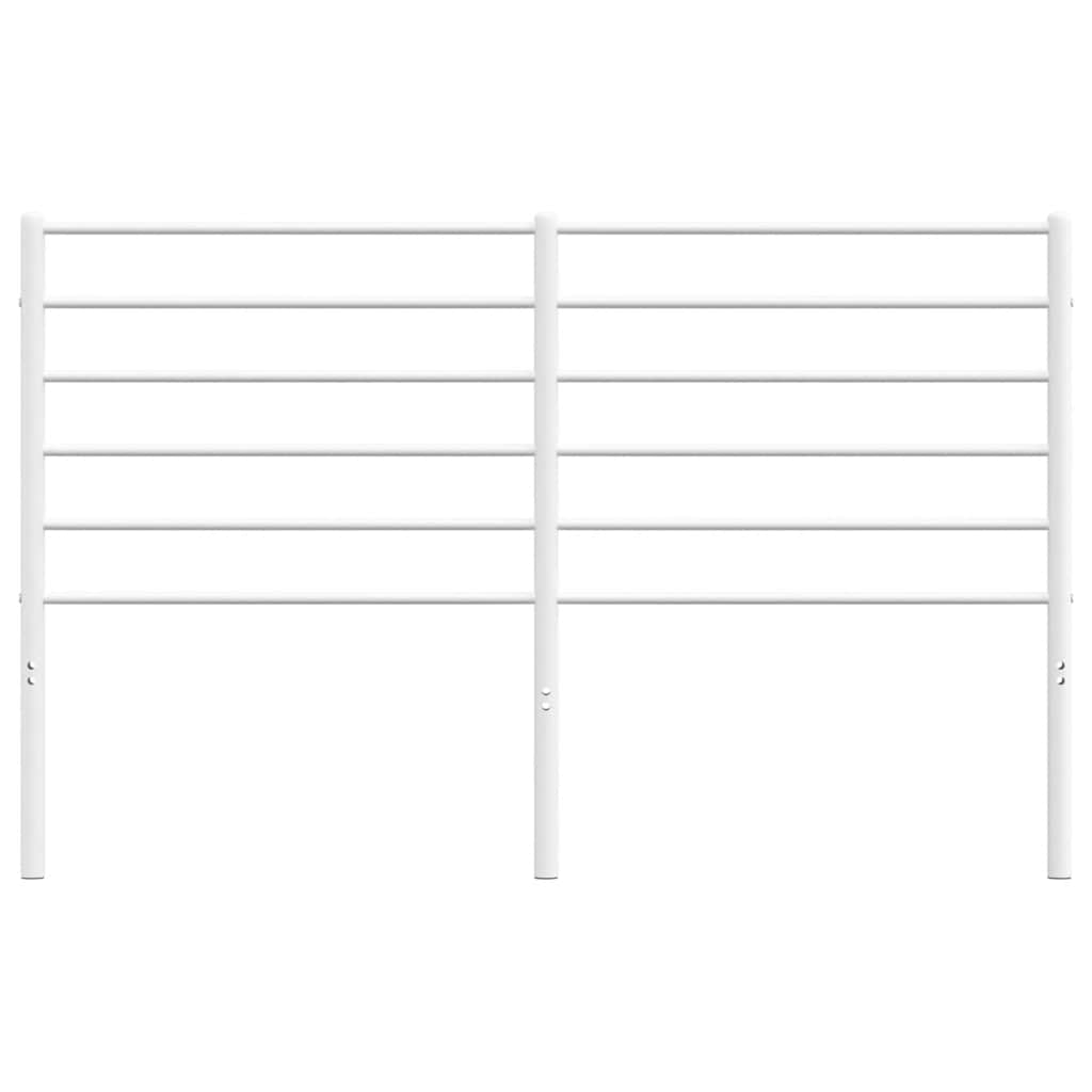 udskiftningsgavl 150 cm metal hvid
