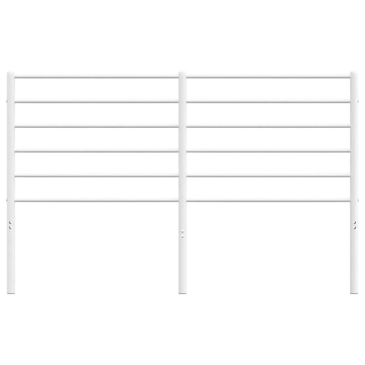 udskiftningsgavl 150 cm metal hvid