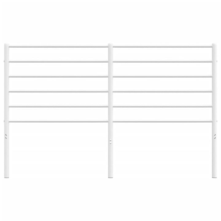 udskiftningsgavl 160 cm metal hvid
