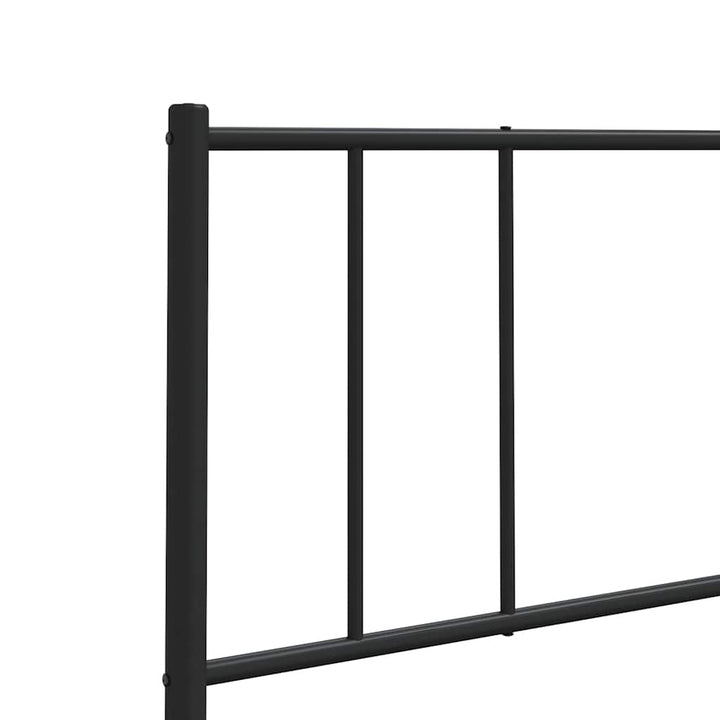 udskiftningsgavl 180 cm metal sort