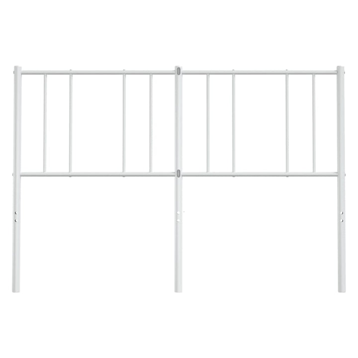udskiftningsgavl 150 cm metal hvid