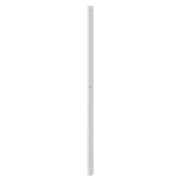 udskiftningsgavl 150 cm metal hvid