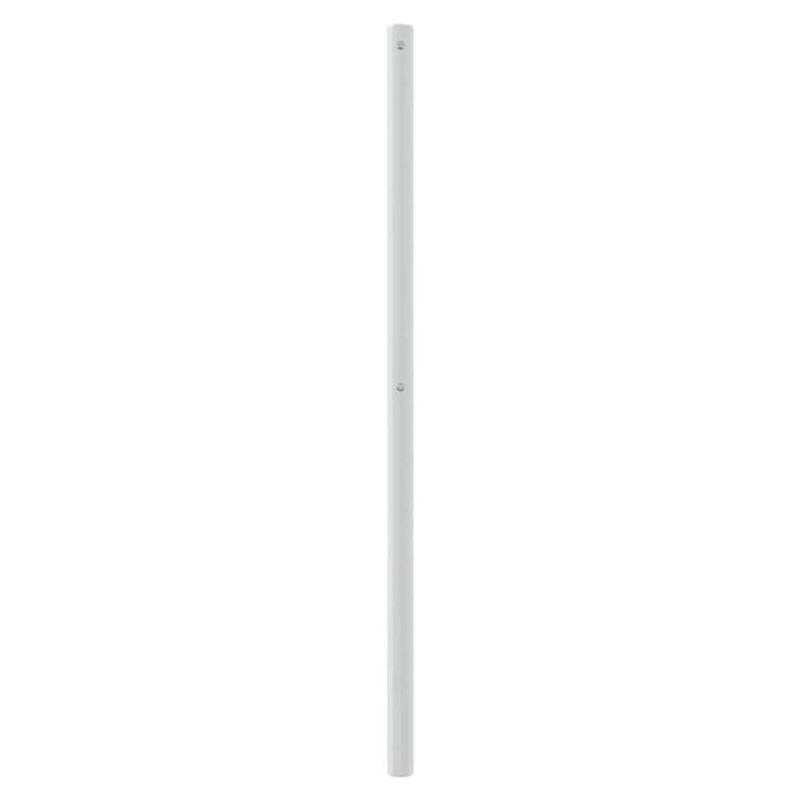udskiftningsgavl 180 cm metal hvid