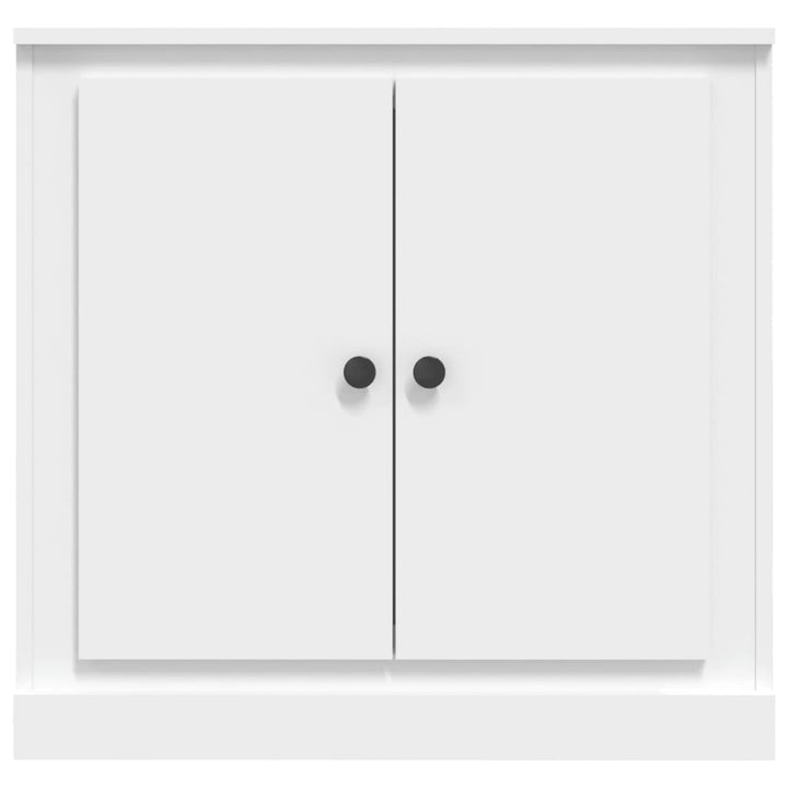 skænk 70x35,5x67,5 cm konstrueret træ hvid
