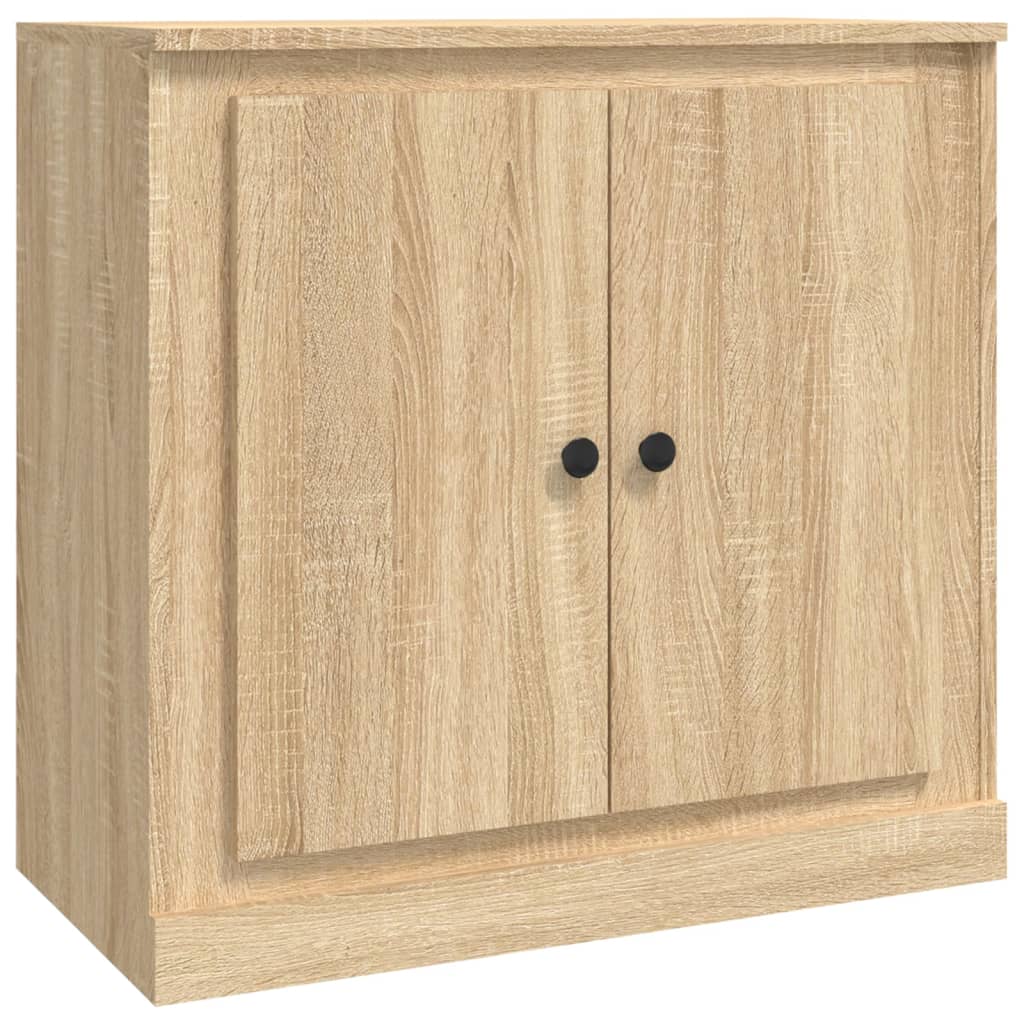 skænk 70x35,5x67,5 cm konstrueret træ sonoma-eg