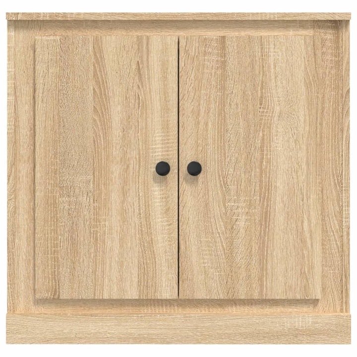 skænk 70x35,5x67,5 cm konstrueret træ sonoma-eg