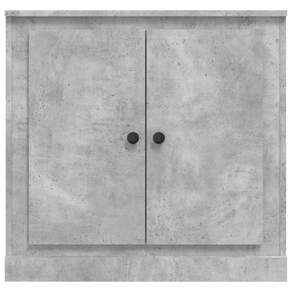 skænk 70x35,5x67,5 cm konstrueret træ betongrå