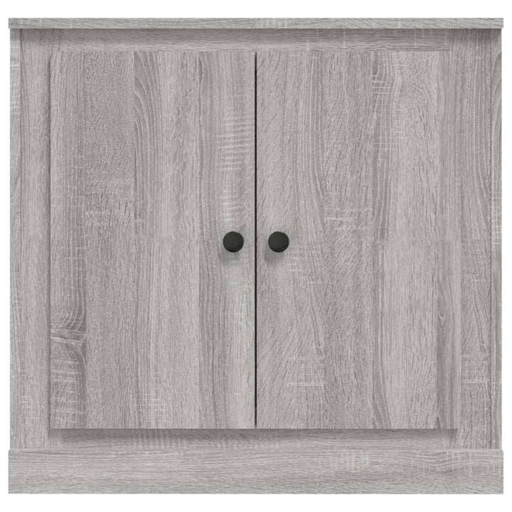 skænk 70x35,5x67,5 cm konstrueret træ grå sonoma-eg