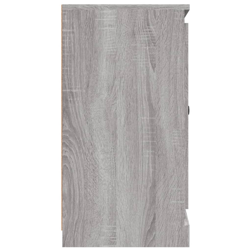 skænk 70x35,5x67,5 cm konstrueret træ grå sonoma-eg