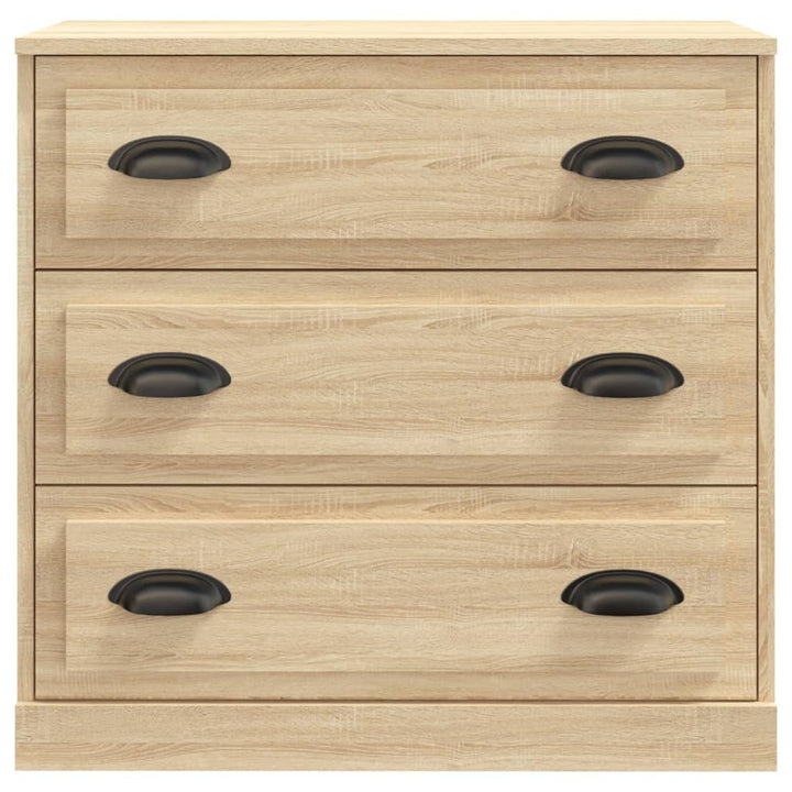 skænk 70x35,5x67,5 cm konstrueret træ sonoma-eg