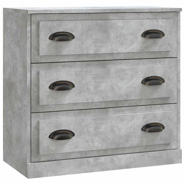 skænk 70x35,5x67,5 cm konstrueret træ betongrå