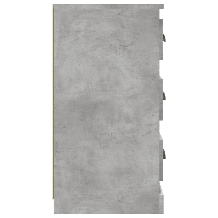 skænk 70x35,5x67,5 cm konstrueret træ betongrå