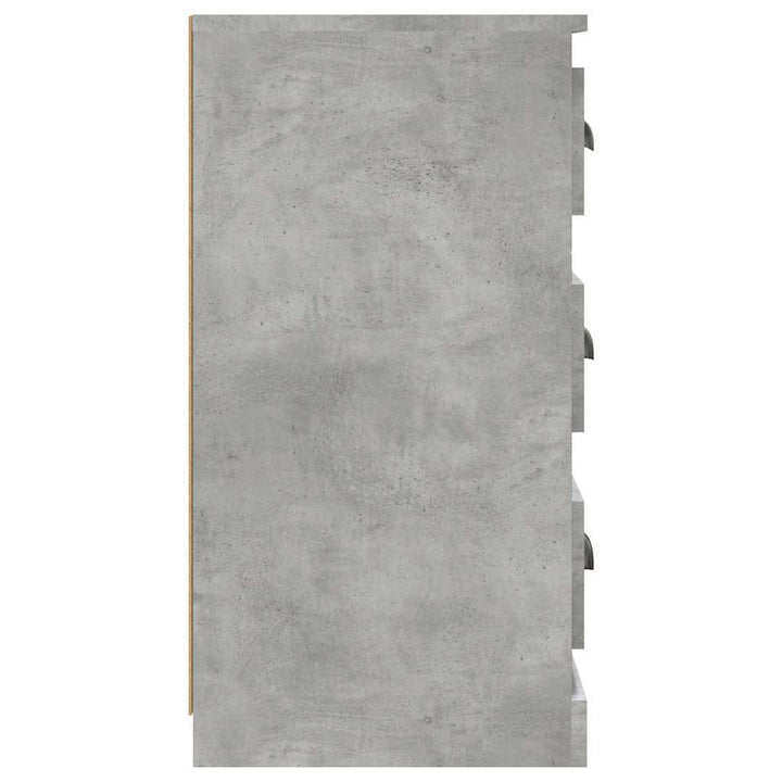 skænk 70x35,5x67,5 cm konstrueret træ betongrå