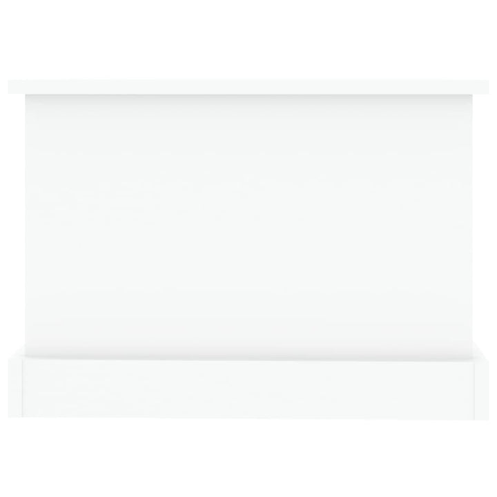 sofabord 90x50x35 cm konstrueret træ hvid