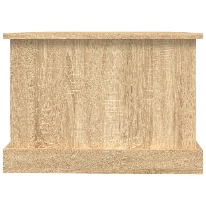 sofabord 90x50x35 cm konstrueret træ sonoma-eg