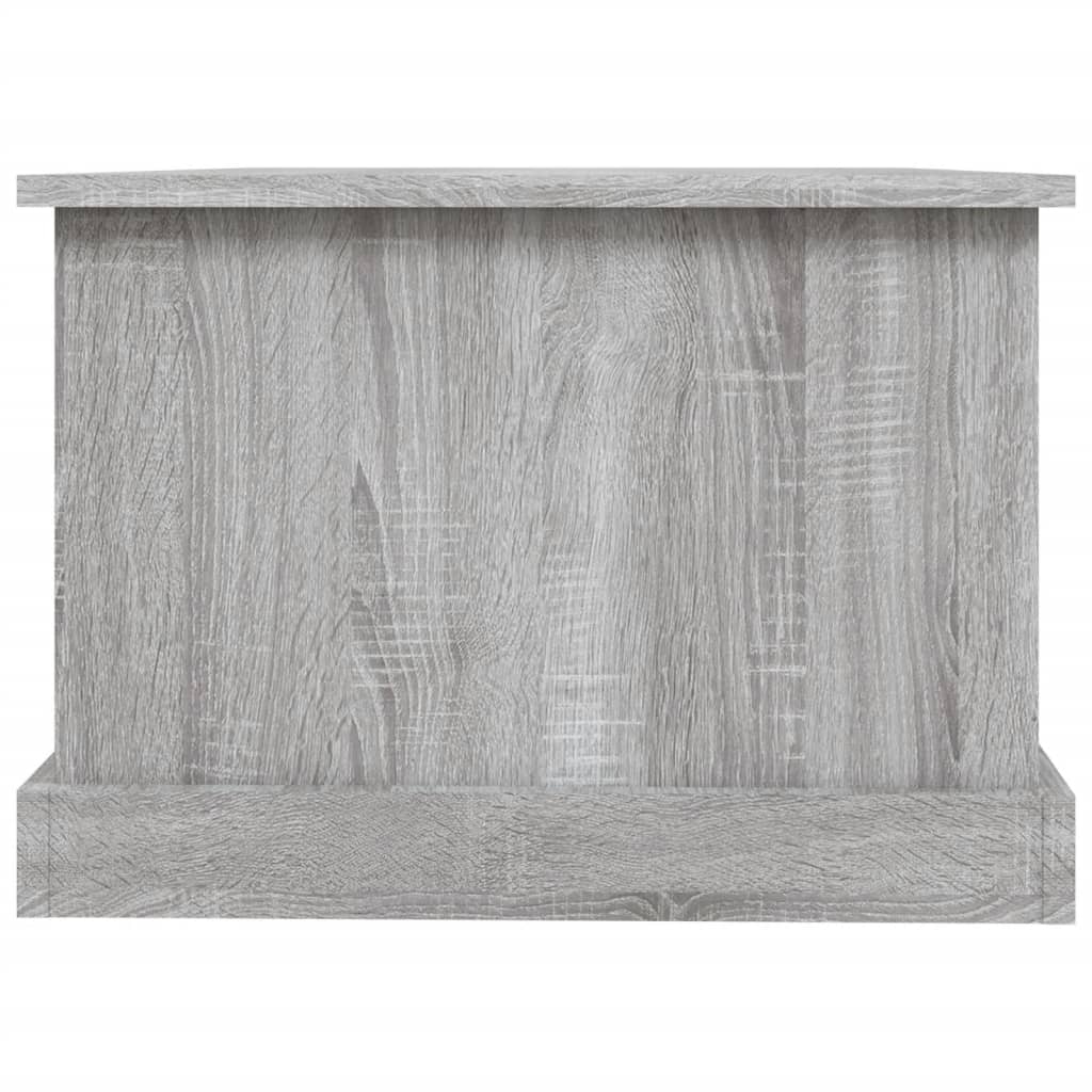 sofabord 90x50x35 cm konstrueret træ grå sonoma-eg