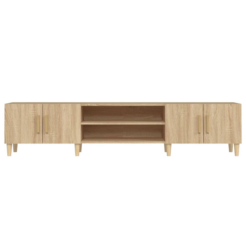 TV-skab Sonoma eg 180x31,5x40 cm konstrueret træ