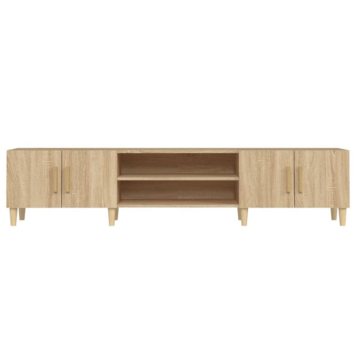 TV-skab Sonoma eg 180x31,5x40 cm konstrueret træ