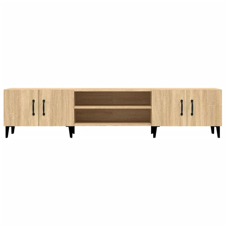 TV-skab Sonoma eg 180x31,5x40 cm konstrueret træ