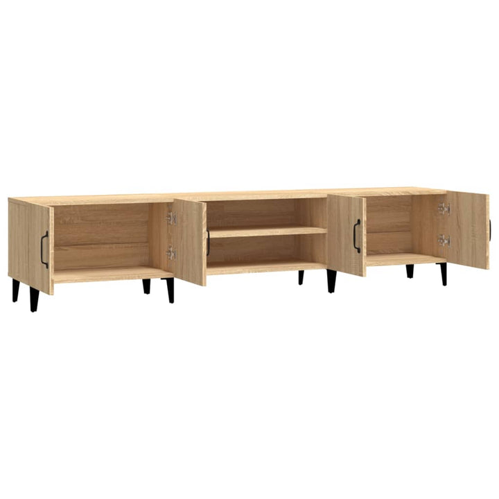 TV-skab Sonoma eg 180x31,5x40 cm konstrueret træ