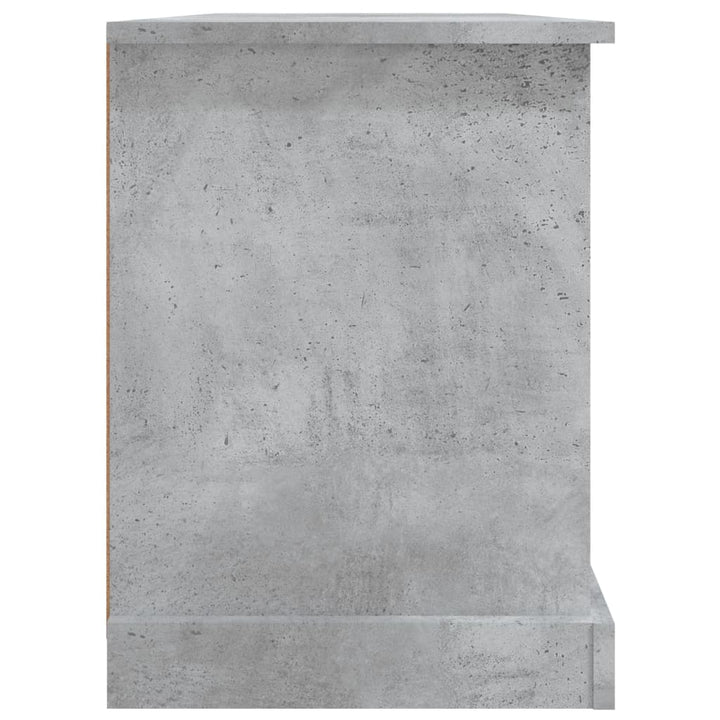 tv-bord 99,5x35,5x48 cm konstrueret træ betongrå