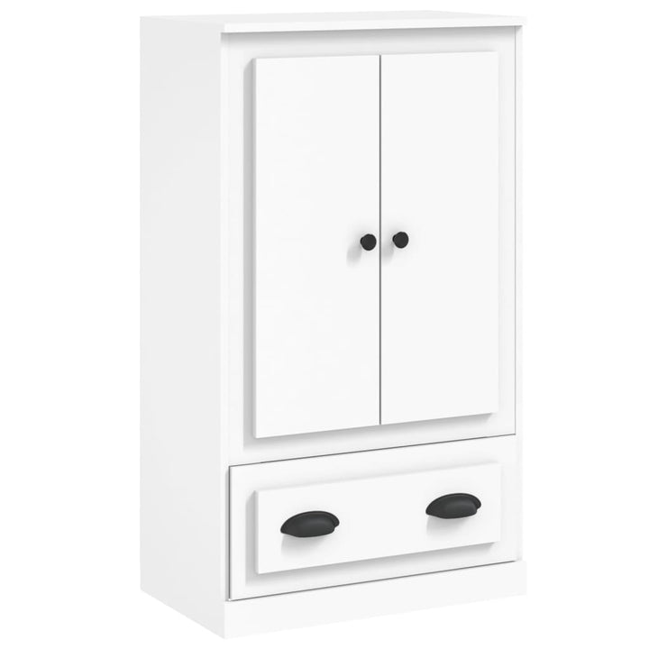 skænk 60x35,5x103,5 cm konstrueret træ hvid