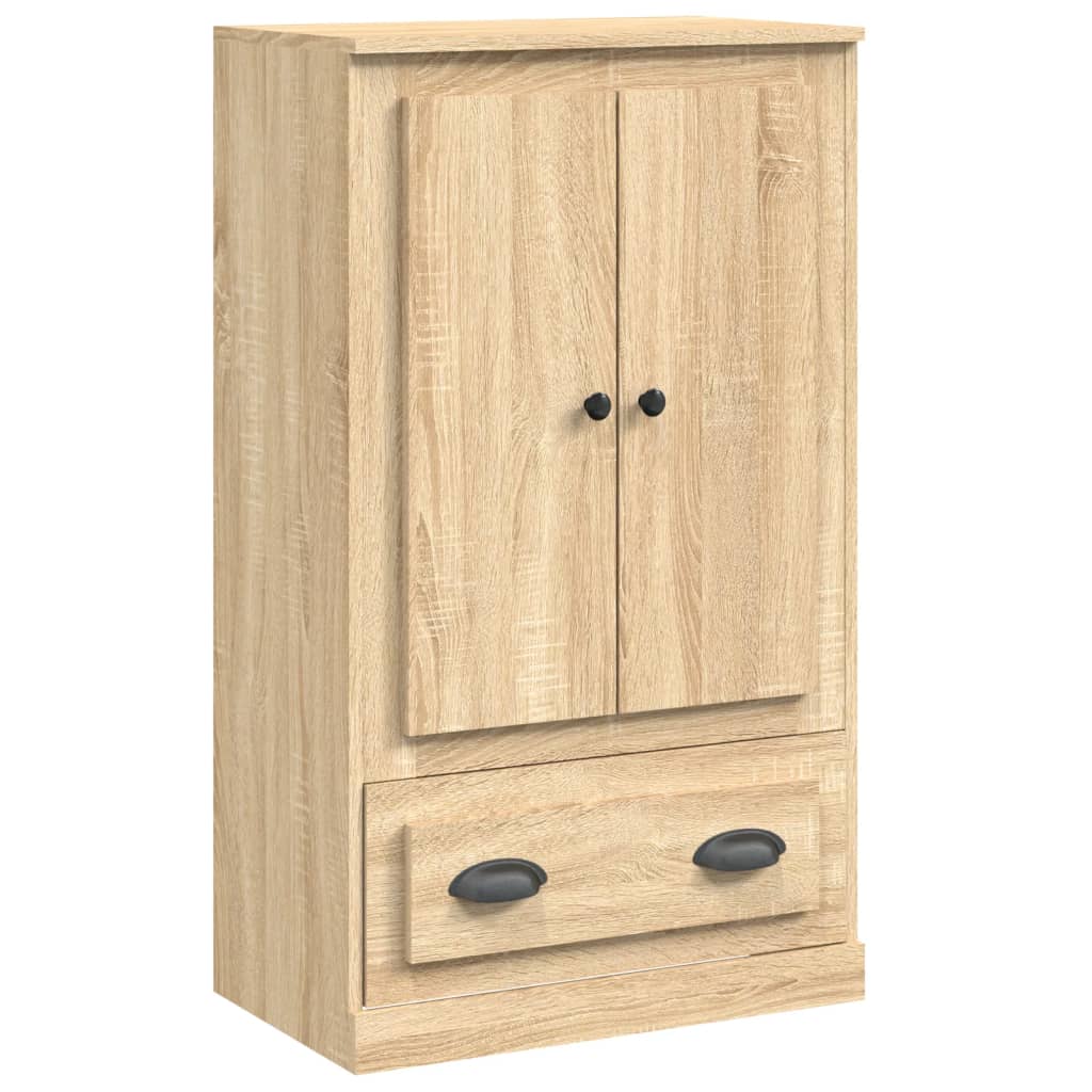 skænk 60x35,5x103,5 cm konstrueret træ sonoma-eg