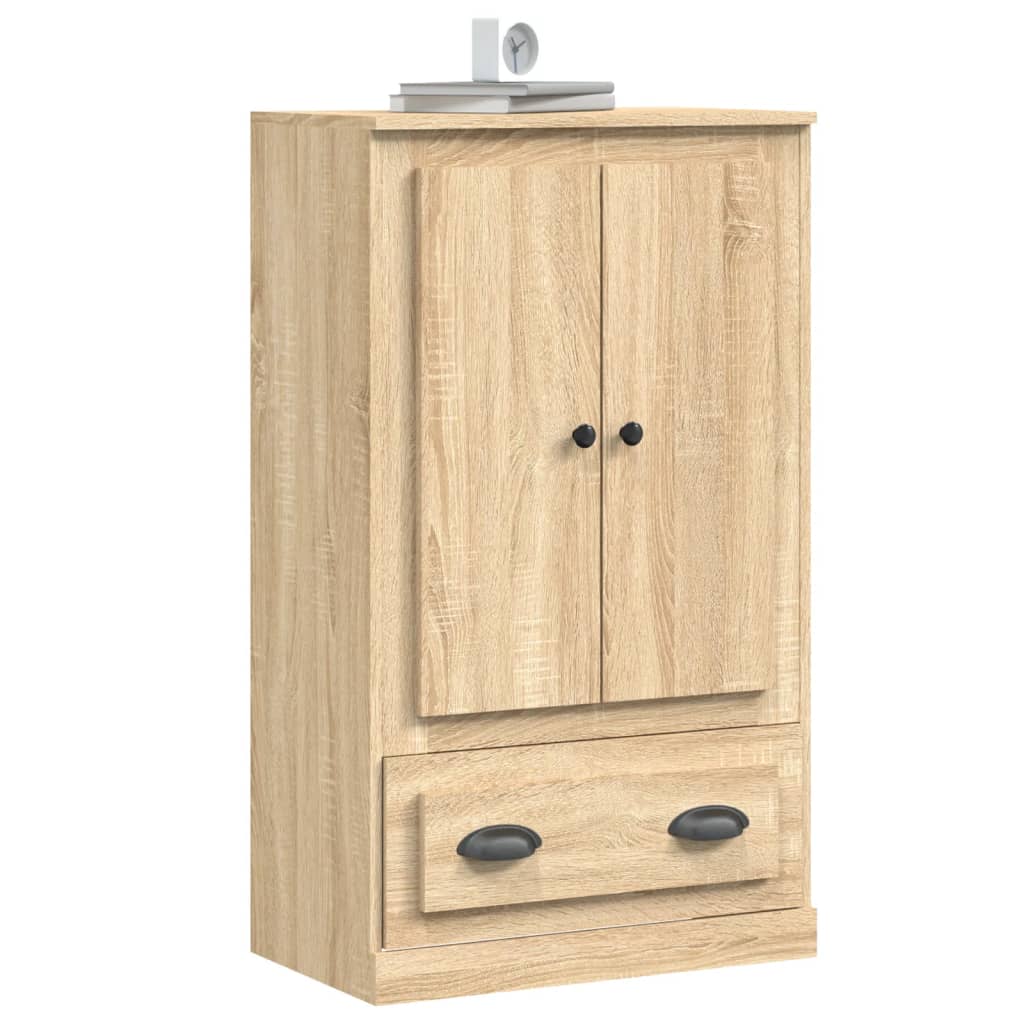 skænk 60x35,5x103,5 cm konstrueret træ sonoma-eg
