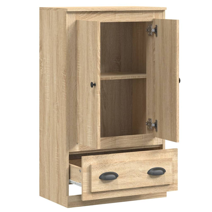 skænk 60x35,5x103,5 cm konstrueret træ sonoma-eg
