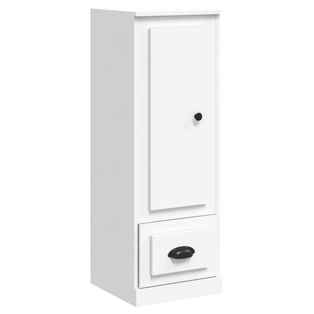 skab 36x35,5x103,5 cm konstrueret træ hvid