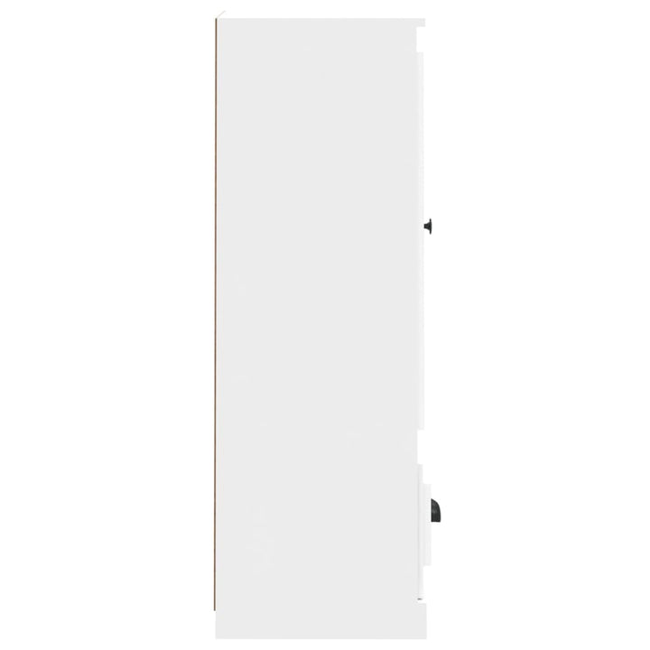 skab 36x35,5x103,5 cm konstrueret træ hvid
