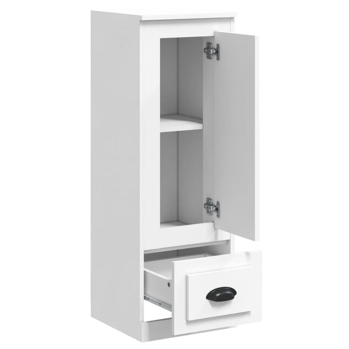 skab 36x35,5x103,5 cm konstrueret træ hvid