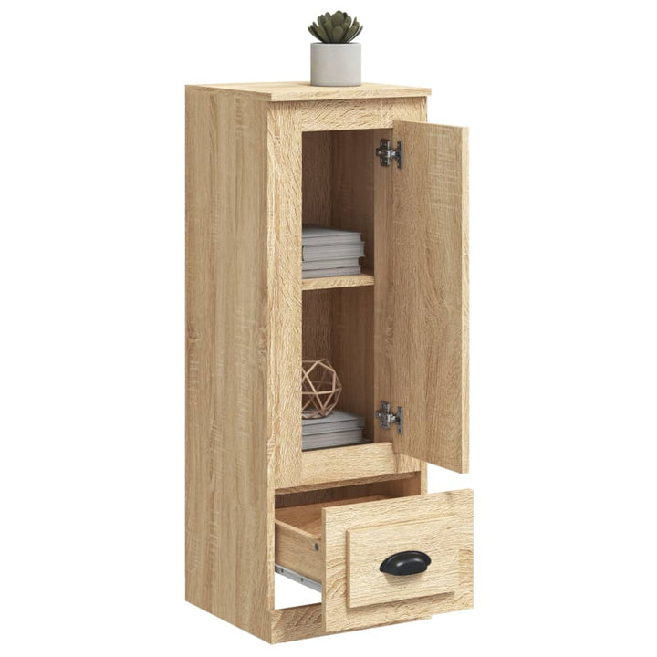 skab 36x35,5x103,5 cm konstrueret træ sonoma-eg