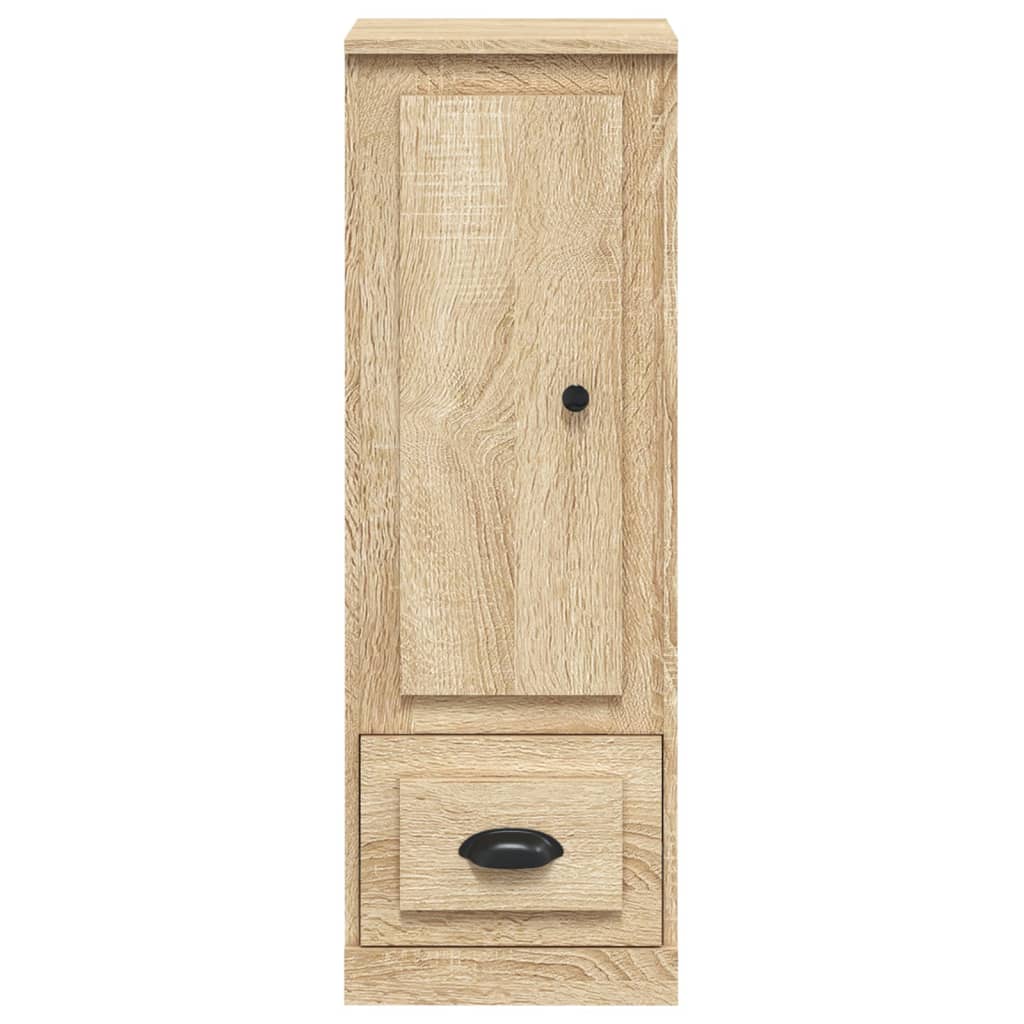 skab 36x35,5x103,5 cm konstrueret træ sonoma-eg