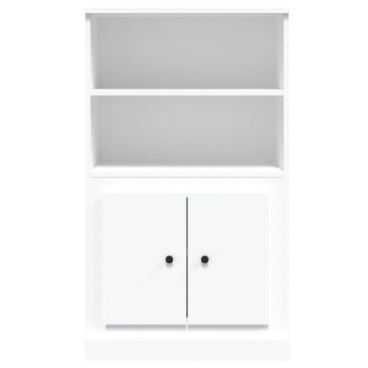 skænk 60x35,5x103,5 cm konstrueret træ hvid