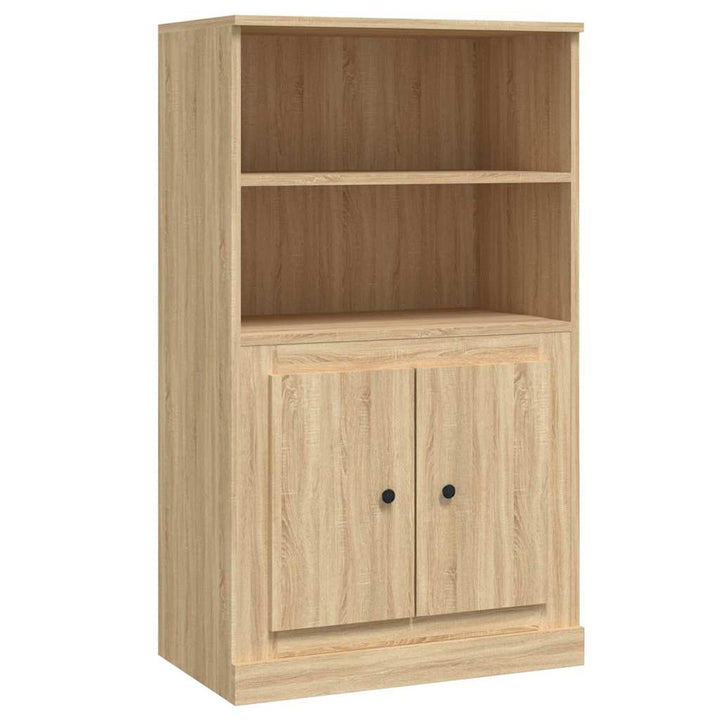 skænk 60x35,5x103,5 cm konstrueret træ sonoma-eg