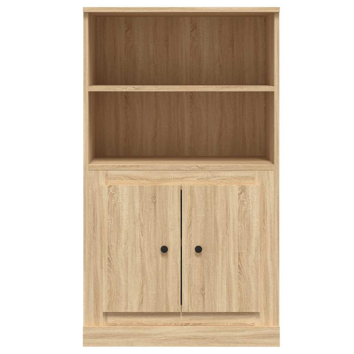 skænk 60x35,5x103,5 cm konstrueret træ sonoma-eg