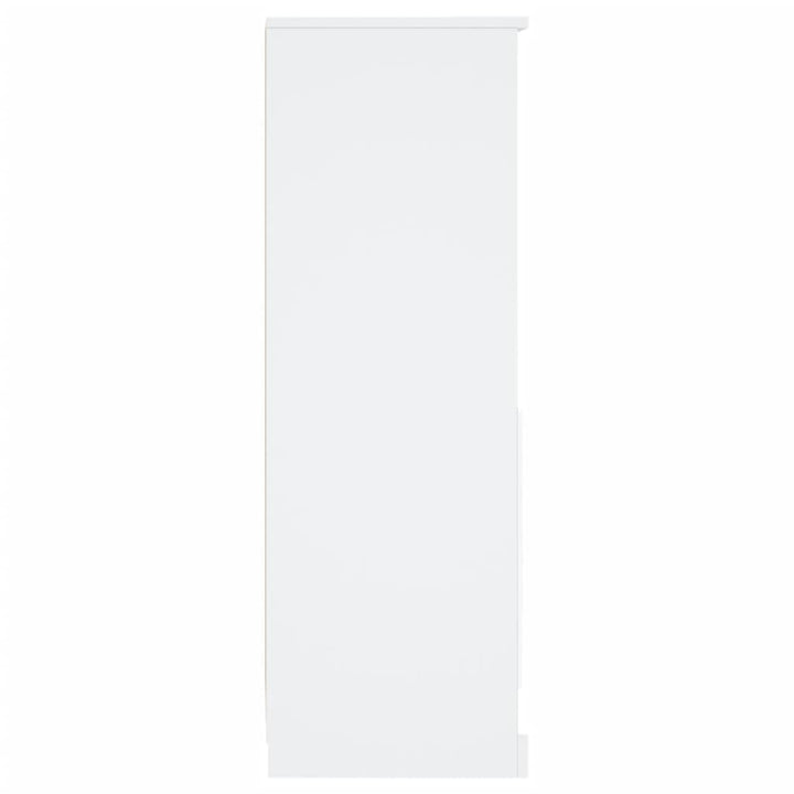 skab 36x35,5x103,5 cm konstrueret træ hvid