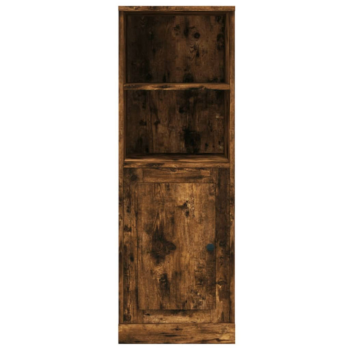 skab 36x35,5x103,5 cm konstrueret træ røget egetræsfarve