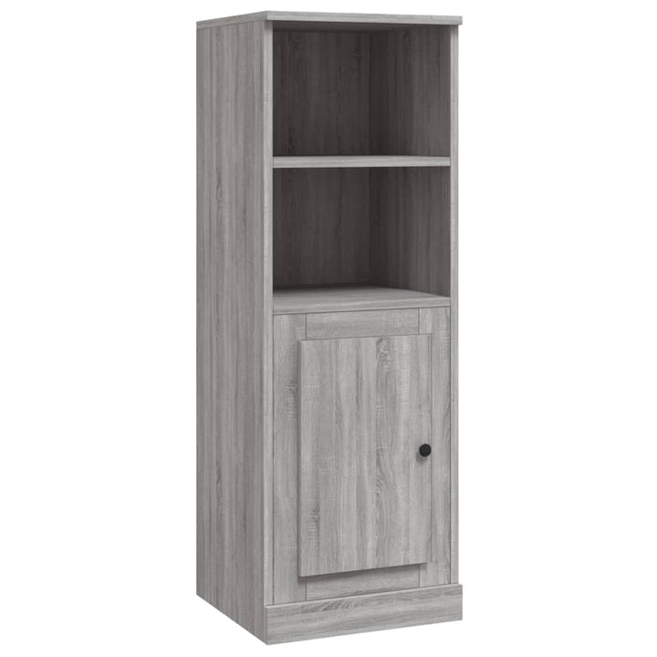 skab 36x35,5x103,5 cm konstrueret træ grå sonoma-eg