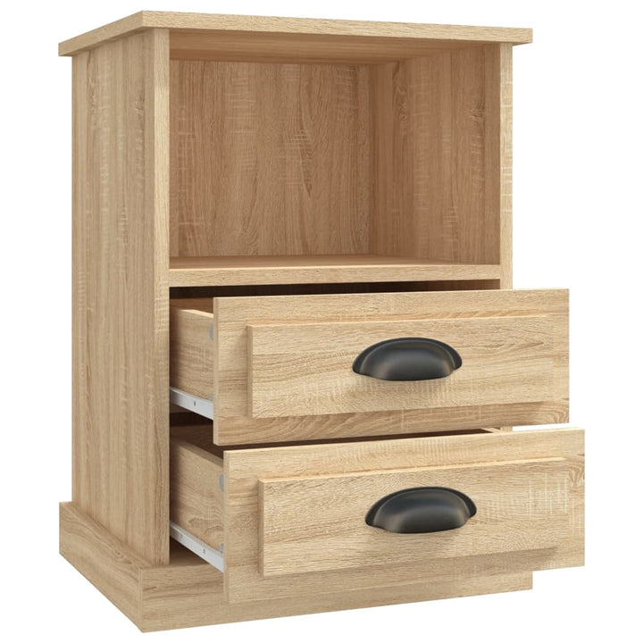 sengebord 43x36x60 cm sonoma-eg