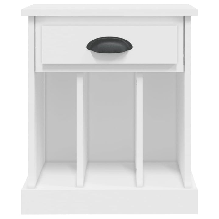 sengeborde 2 stk. 43x36x50 cm hvid
