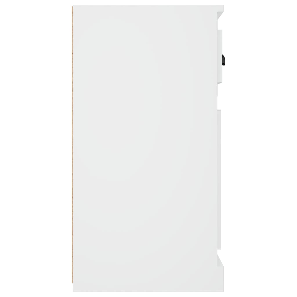 skænk 70x35,5x67,5 cm konstrueret træ hvid