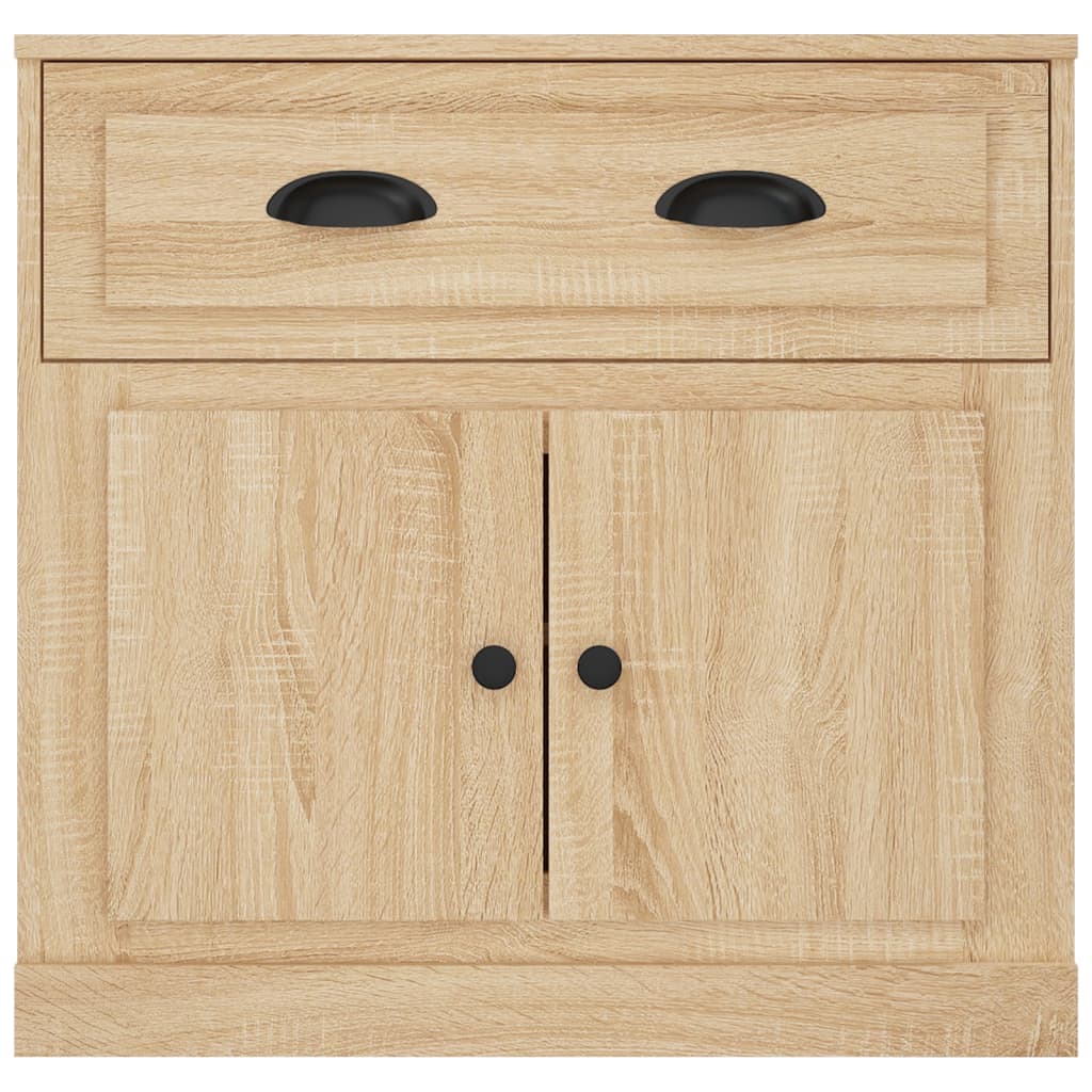 skænk 70x35,5x67,5 cm konstrueret træ sonoma-eg
