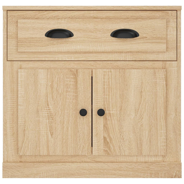skænk 70x35,5x67,5 cm konstrueret træ sonoma-eg