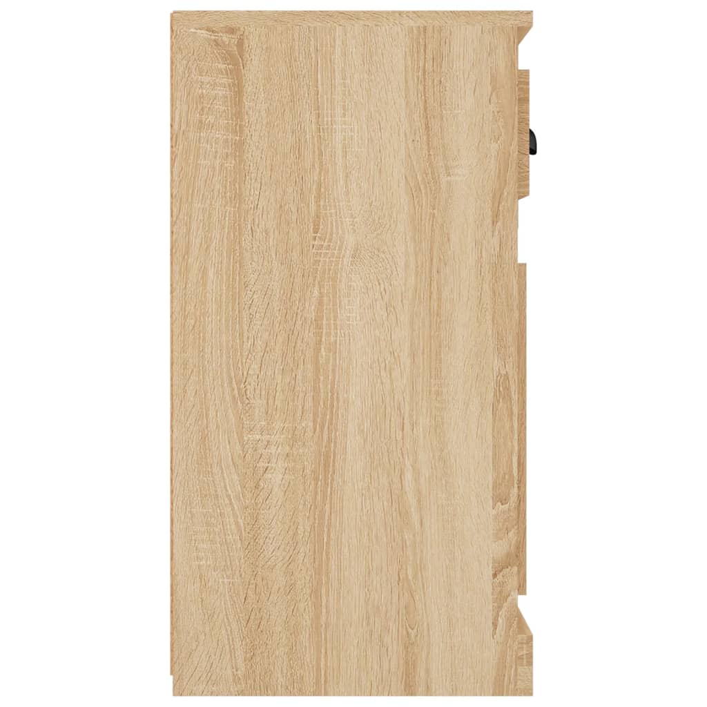 skænk 70x35,5x67,5 cm konstrueret træ sonoma-eg