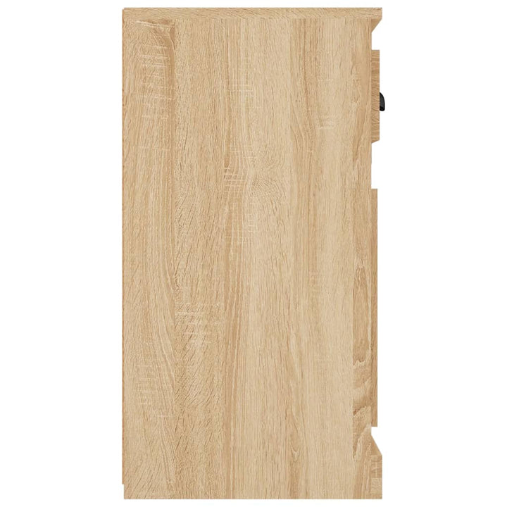 skænk 70x35,5x67,5 cm konstrueret træ sonoma-eg