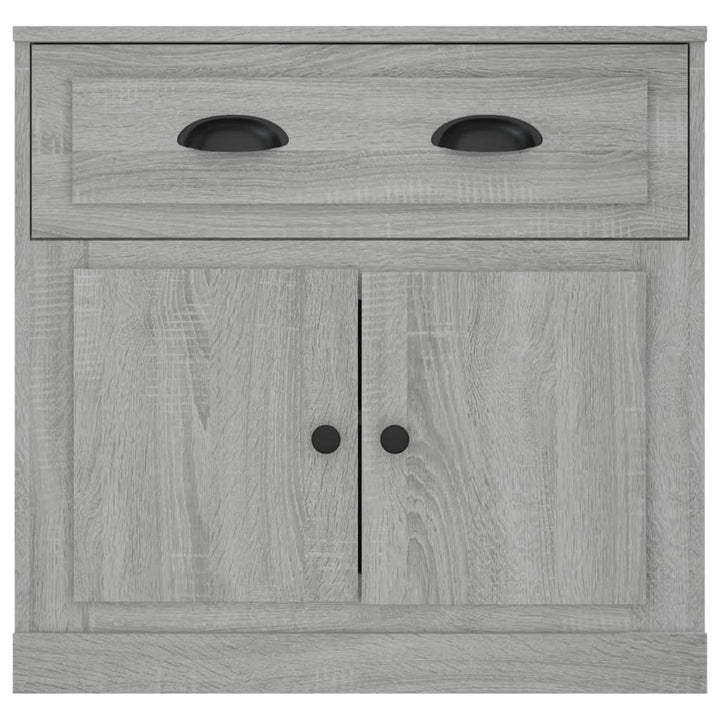skænk 70x35,5x67,5 cm konstrueret træ grå sonoma-eg
